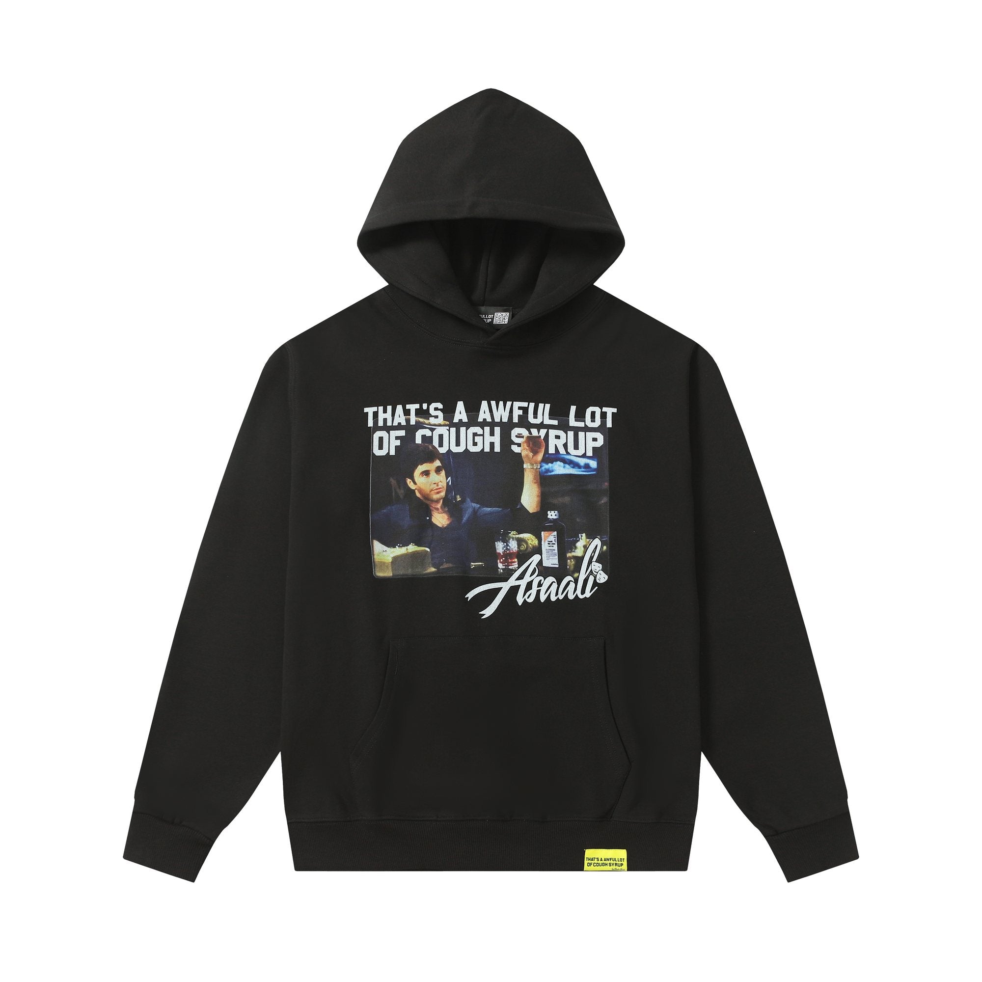THAT'S A AWFUL LOT OF COUGH SYRUP Photo Graphic Pullover Hoodie — hero