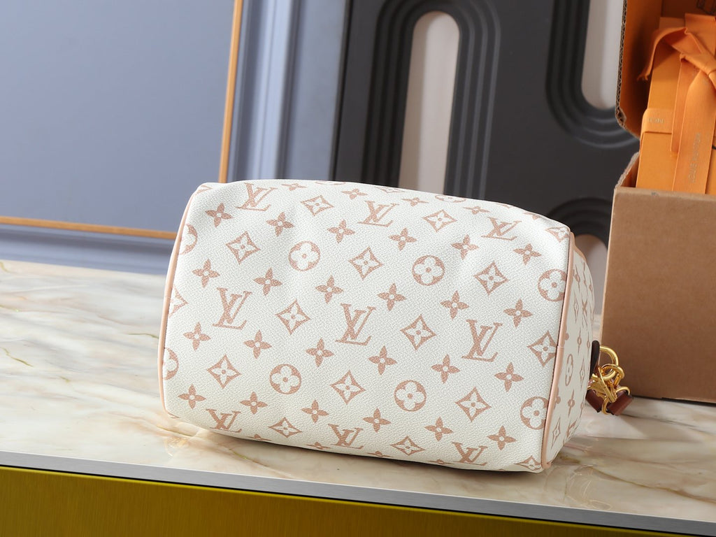 Louis Vuitton Crafty Speedy Bandoulière Handbag — detail