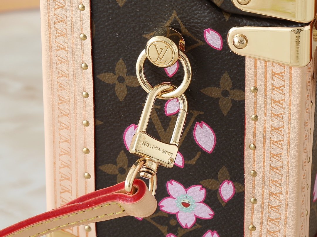 Louis Vuitton Camera Box Cherry Blossom Monogram Bag — detail