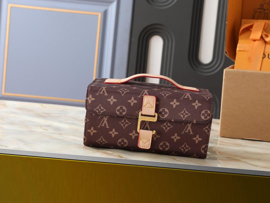 Louis Vuitton Hanging 2 Compartments Monogram Toiletry Bag — hero
