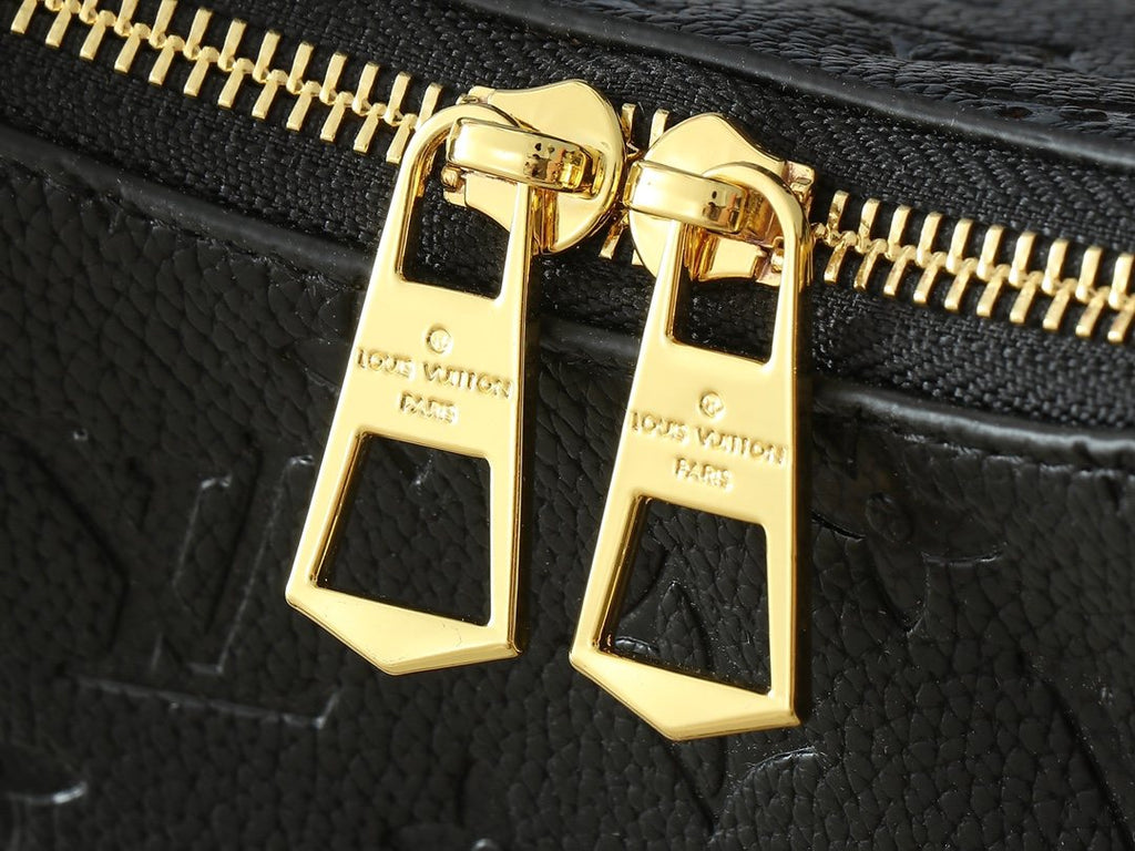Louis Vuitton Boulogne Embossed Monogram Shoulder Bag — detail