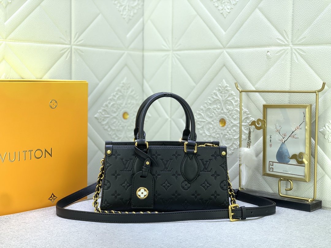 Louis Vuitton OnTheGo East West Embossed Leather Handbag — hero