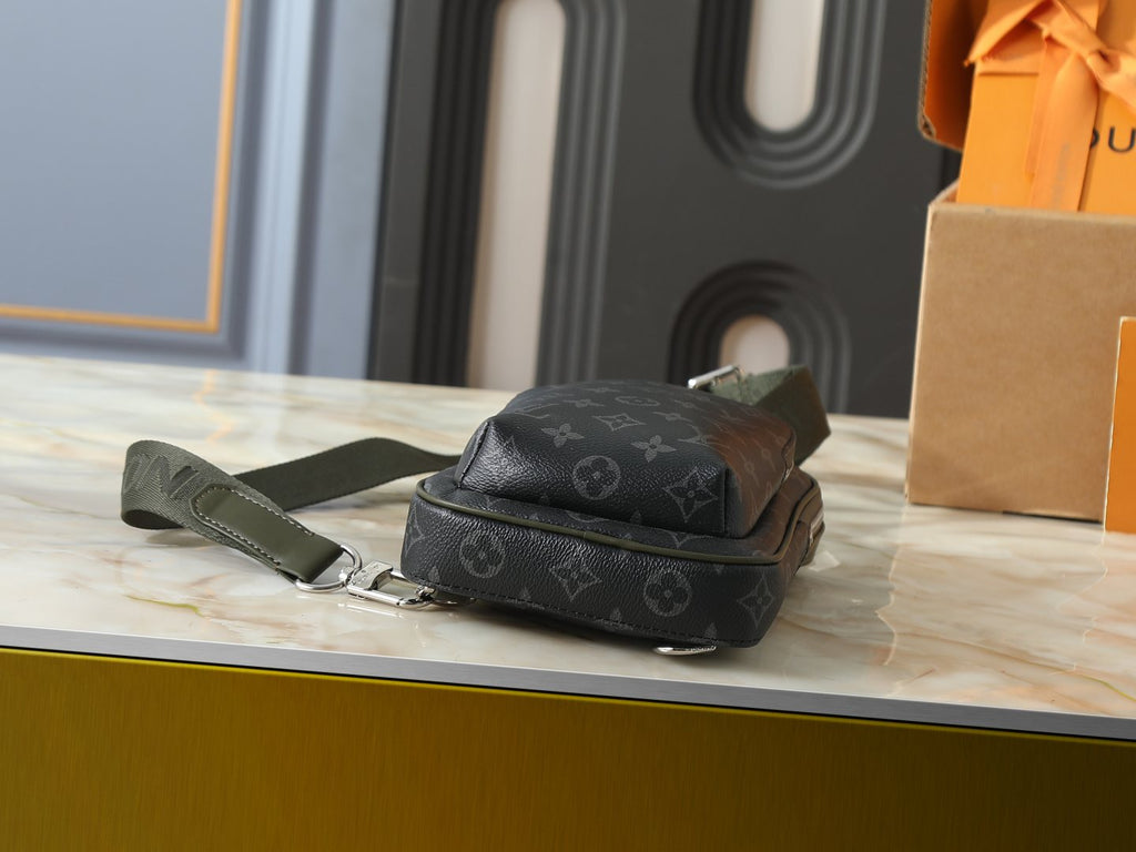 Louis Vuitton Avenue Monogram Eclipse Sling Bag — side