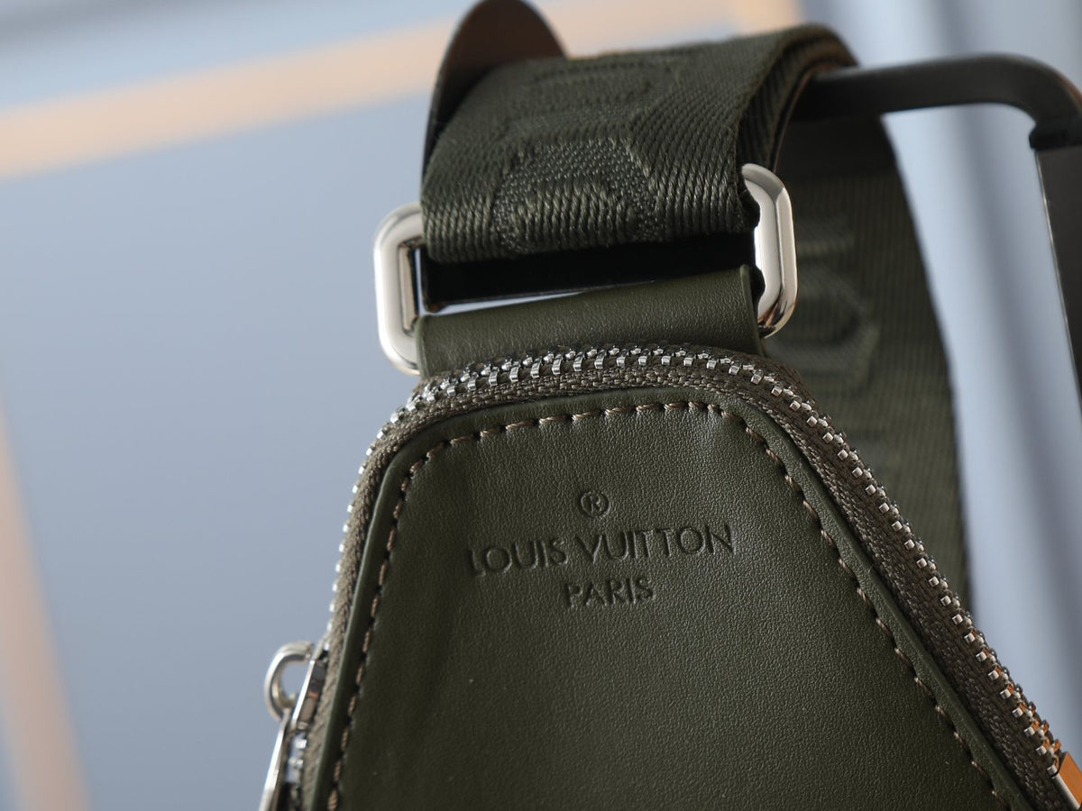 Louis Vuitton Avenue Monogram Eclipse Sling Bag — detail