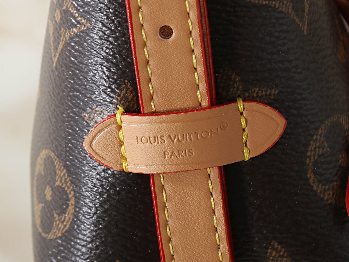 Louis Vuitton Nano CarryAll Monogram Handbag — detail