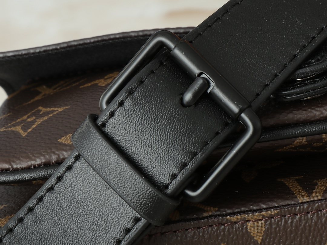 Louis Vuitton Montsouris Jm Monogram Shoulder Bag — detail