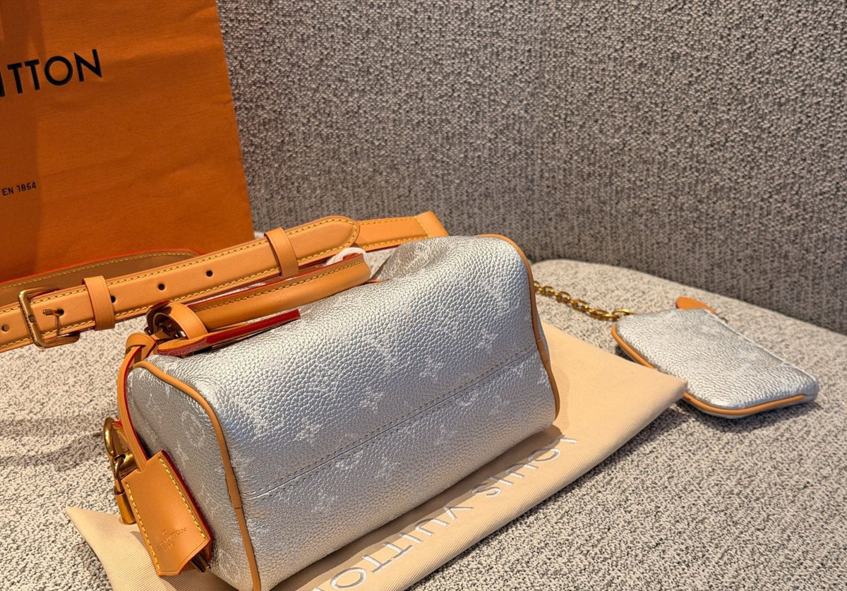 Louis Vuitton Speedy Rolled-Handle Satchel — back