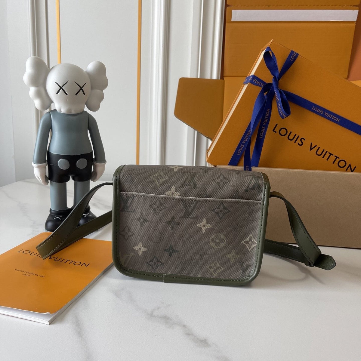 Louis Vuitton Satchel Mini Monogram Crossbody Bag — back
