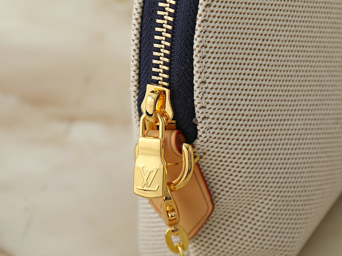 Louis Vuitton Arched Zip-Top Cosmetic Pouch — detail