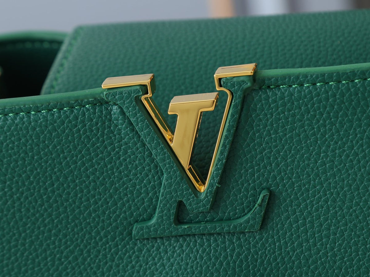 Louis Vuitton Capucines Top-Handle Handbag — detail