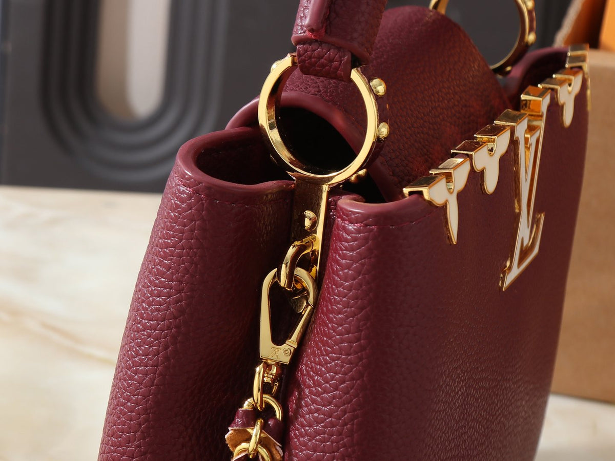 Louis Vuitton Capucines Top-Handle Handbag — detail