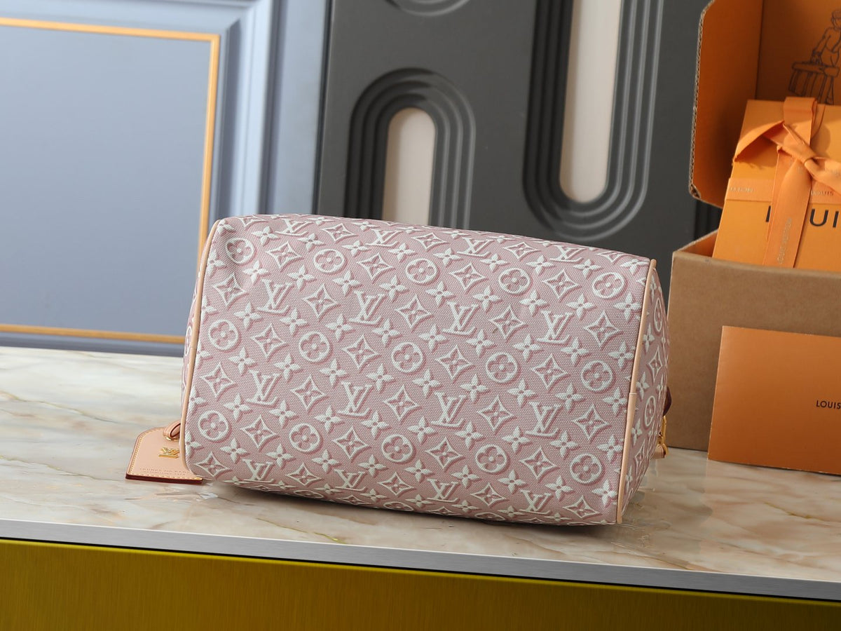 Louis Vuitton Speedy Soft Monogram Emblème Bag — detail
