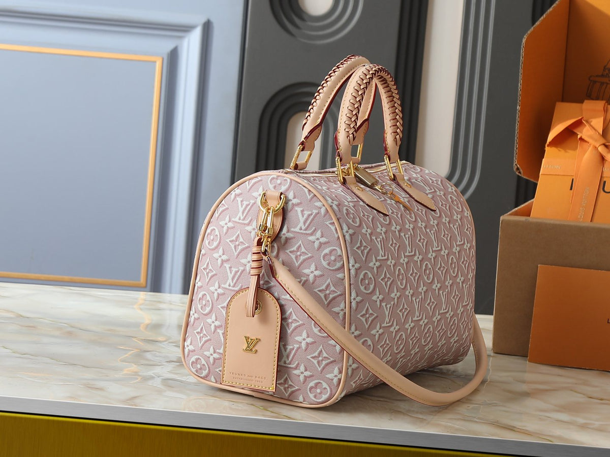 Louis Vuitton Speedy Soft Monogram Emblème Bag — side