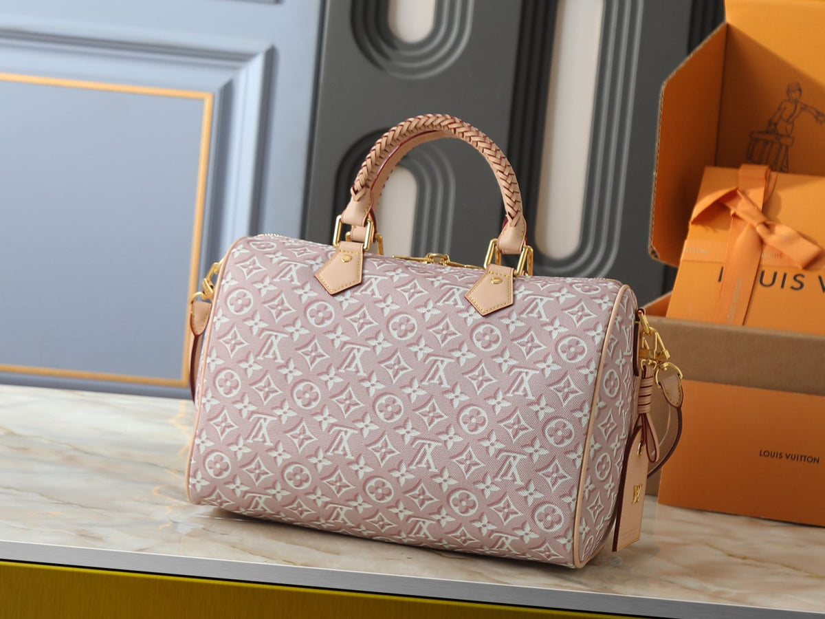 Louis Vuitton Speedy Soft Monogram Emblème Bag — back