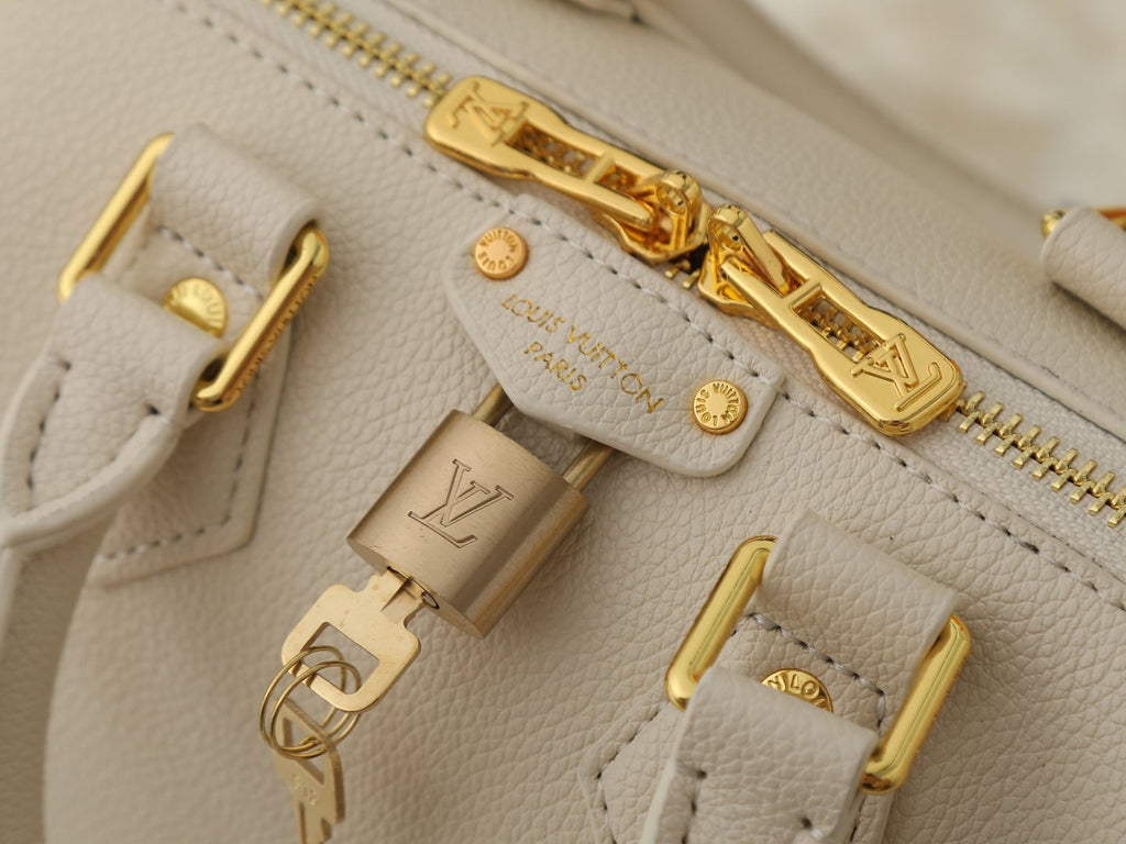 Louis Vuitton Speedy Trunk Handbag — detail