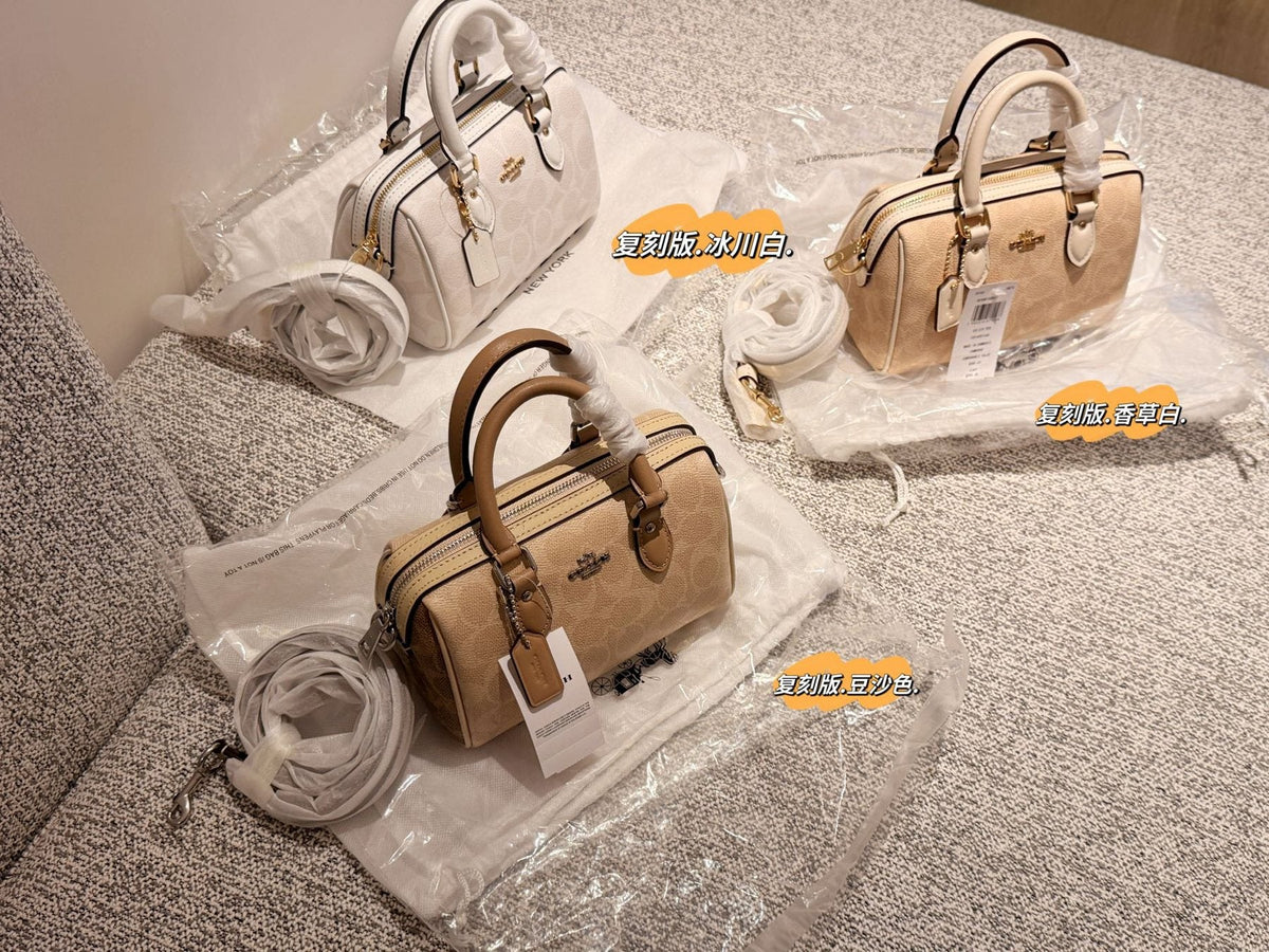 Coach Rowan Zip-Top Satchel Bag — comparison