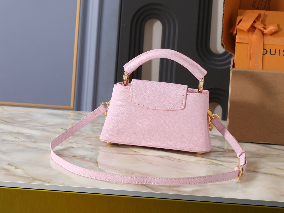 Louis Vuitton Capucines East-West Chain Top-Handle Bag — back