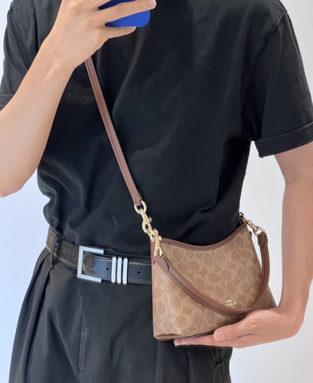Coach Laurel Signature Hobo Bag — model