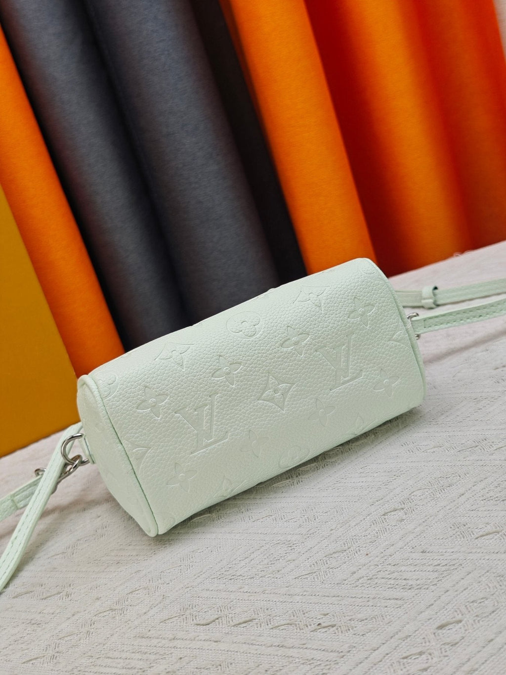 Louis Vuitton Nano Speedy Monogram Top-Handle Bag — detail