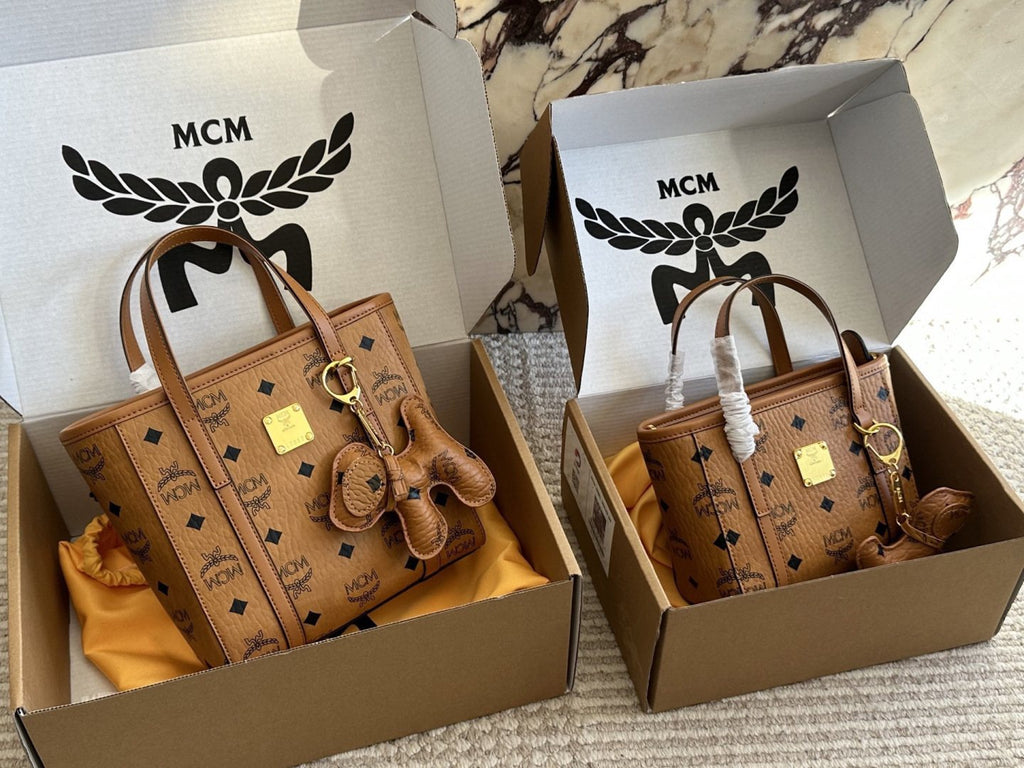 MCM Anya Monogram Tote — comparison