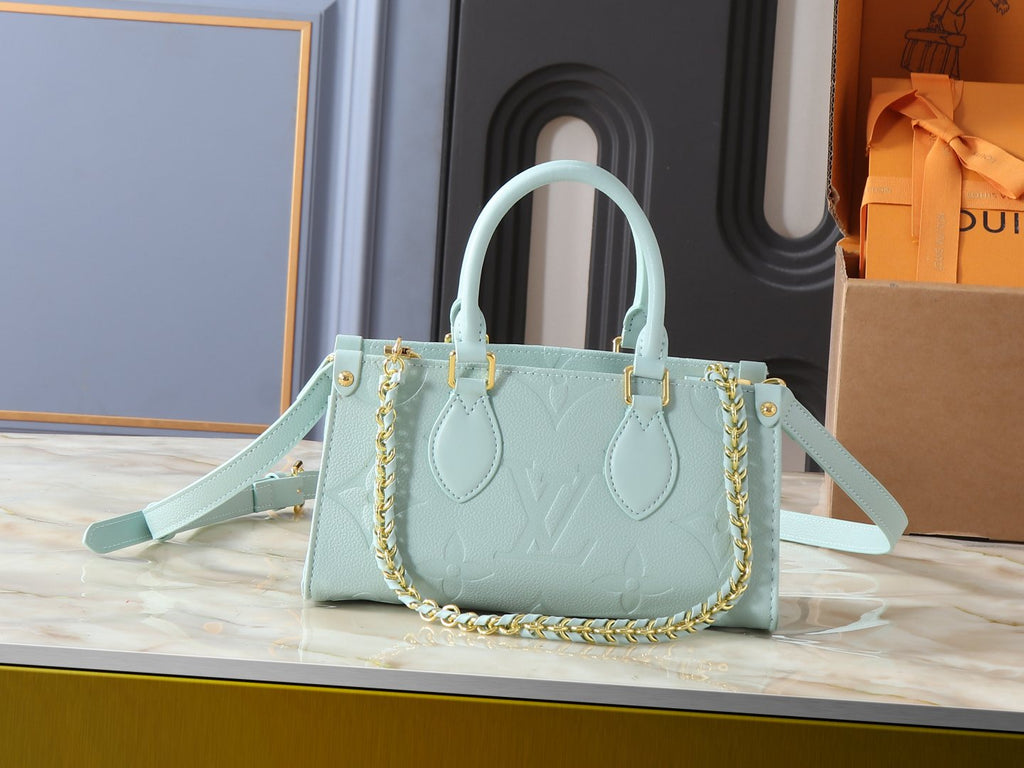 Louis Vuitton OnTheGo East West Monogram Empreinte Tote — front
