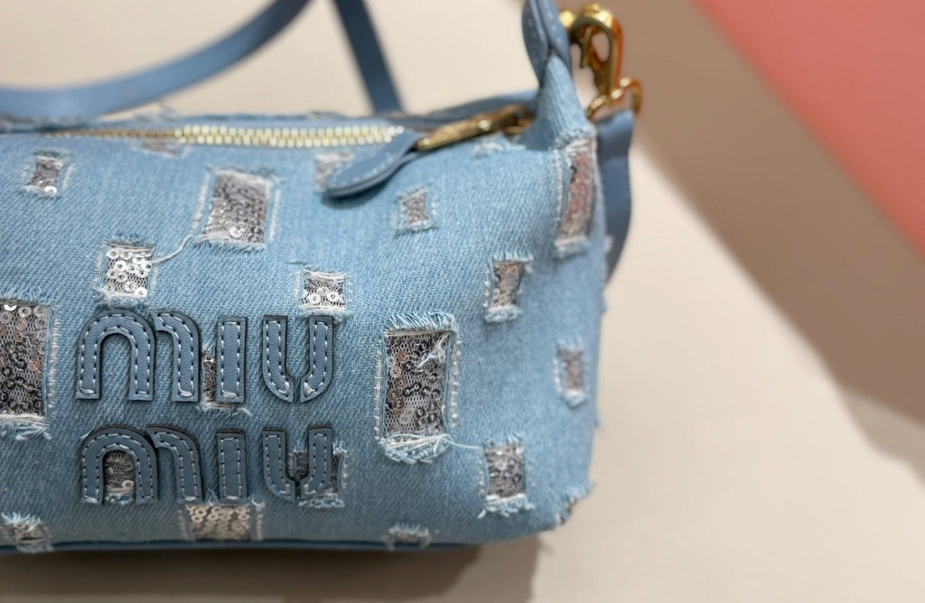 Miu Miu Mini Lunchbox Top-Handle Shoulder Bag — detail