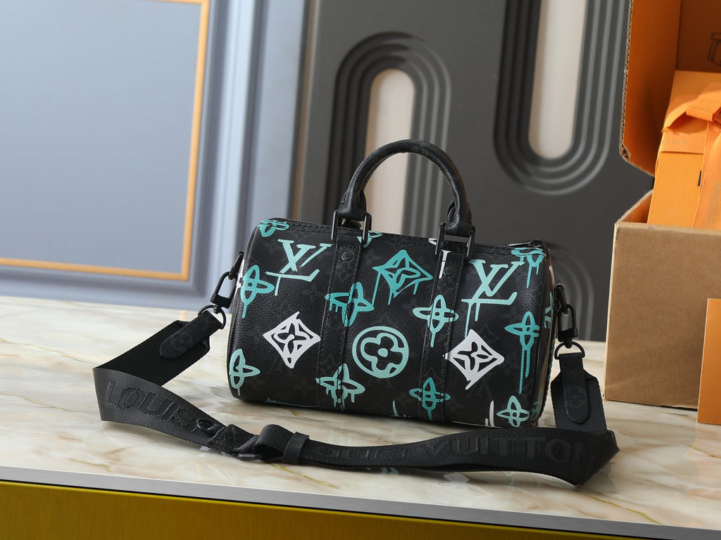 Louis Vuitton Keepall Bandoulière Duffel Bag — hero