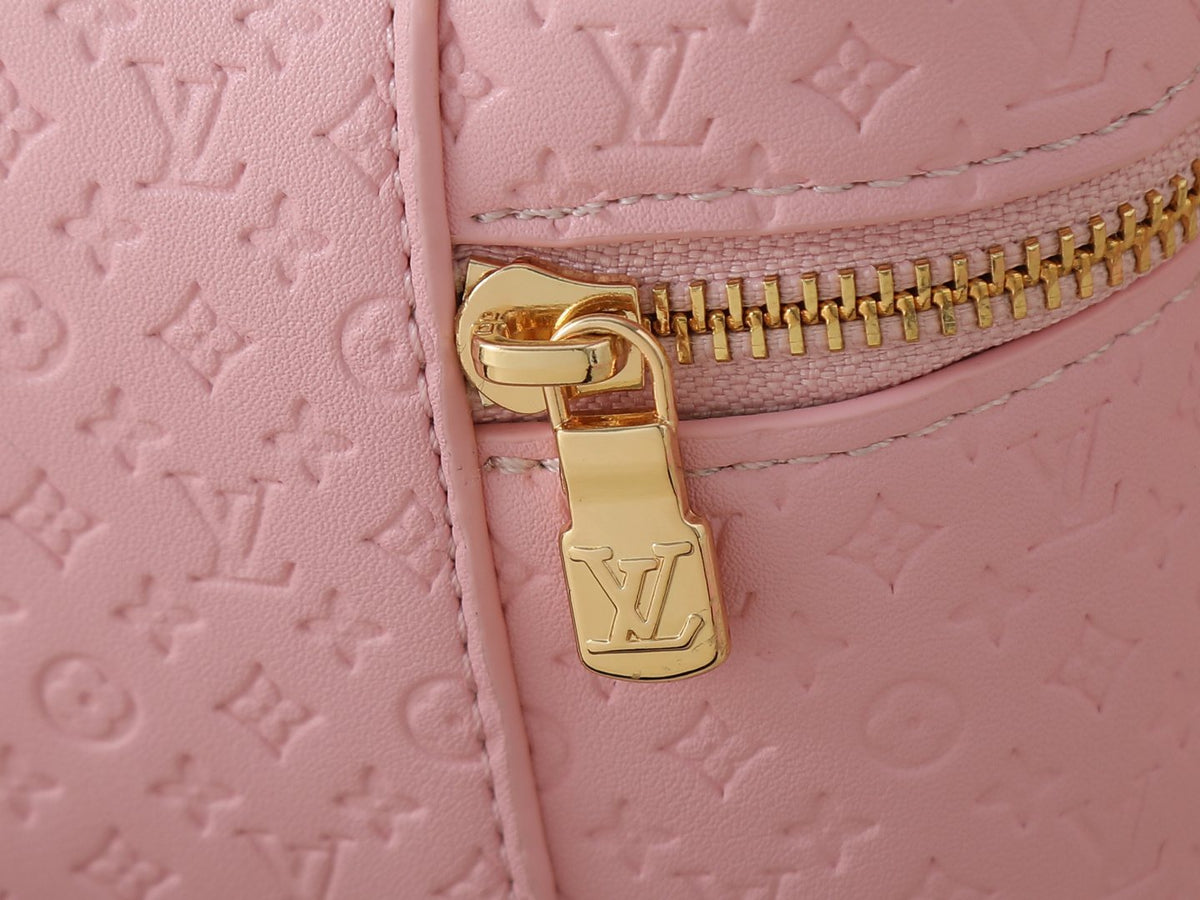 Louis Vuitton Vanity Chain Pouch Embossed Motif Bag — detail