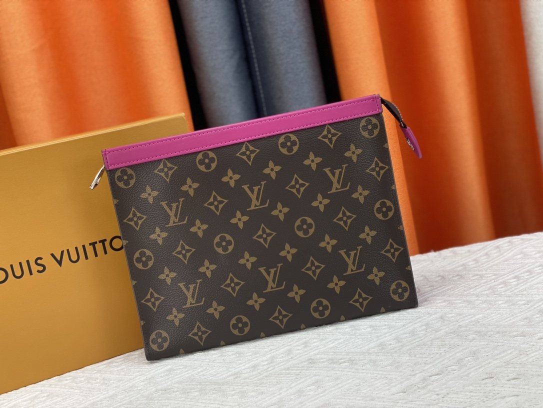 Louis Vuitton Pochette Voyage Zip Pouch — front