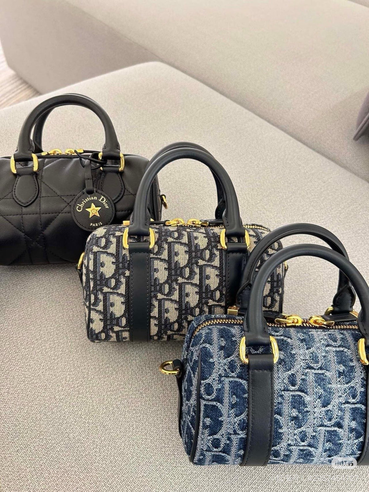 Dior Groove Zip-Top Boston Bag — comparison