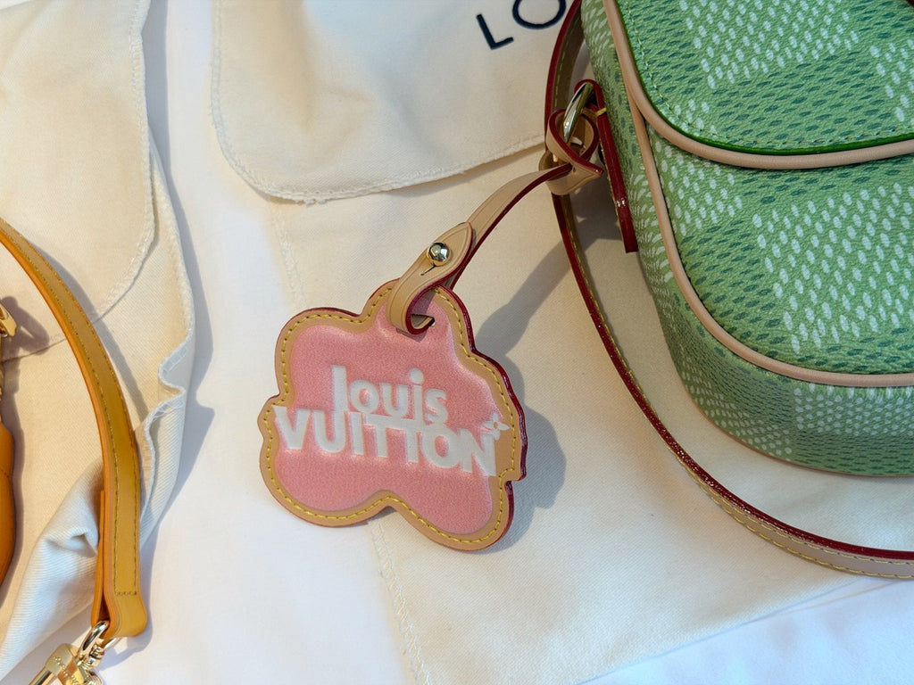 Louis Vuitton Curved-Flap Messenger Bag — detail
