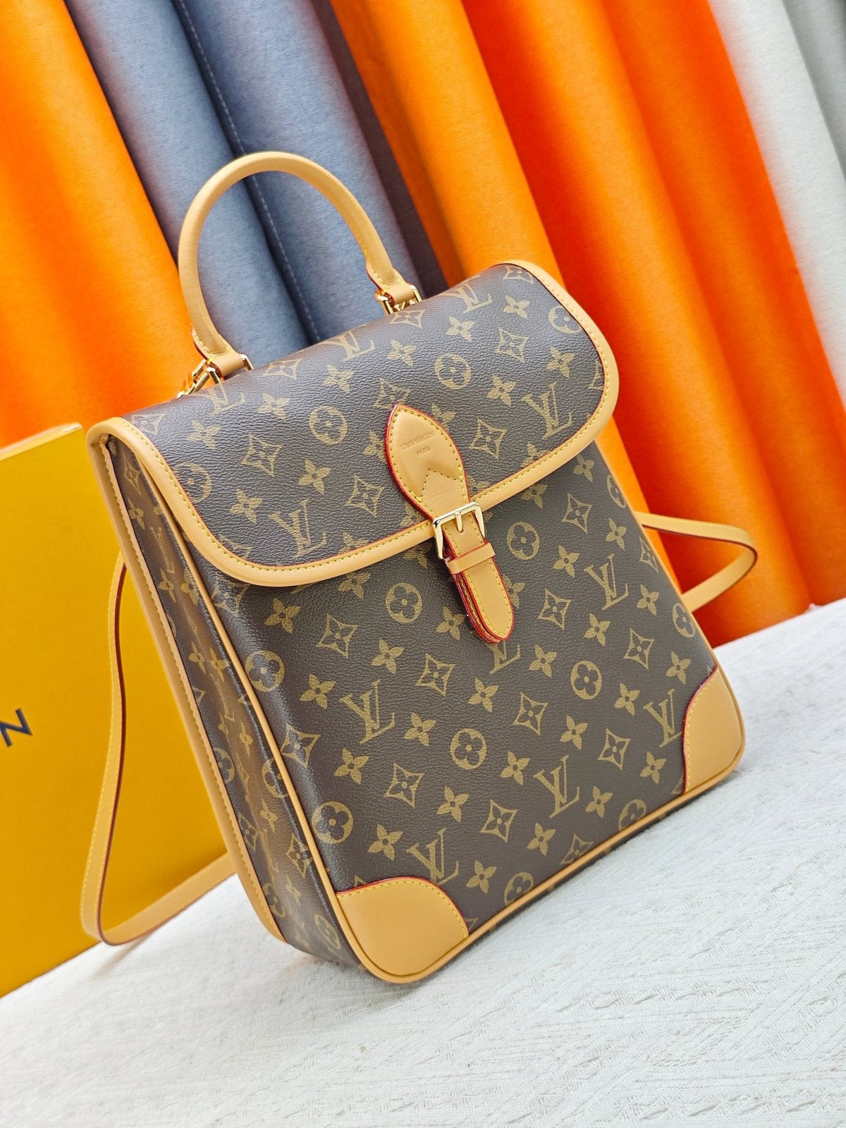 Louis Vuitton Diane Monogram Backpack — front