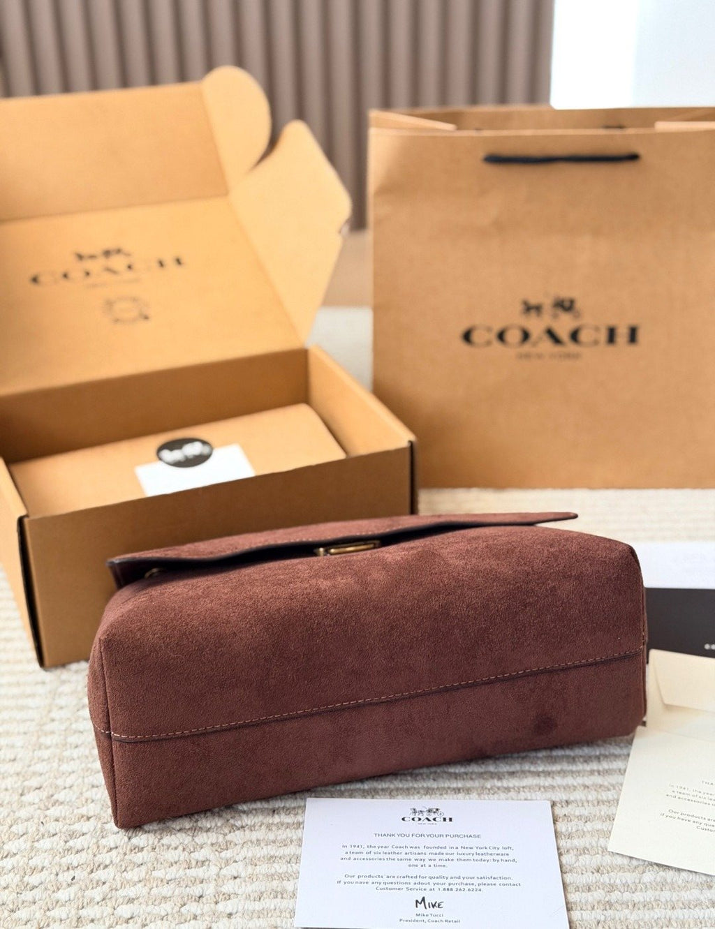 Coach Chelsea Chain-Strap Flap Shoulder Bag — detail