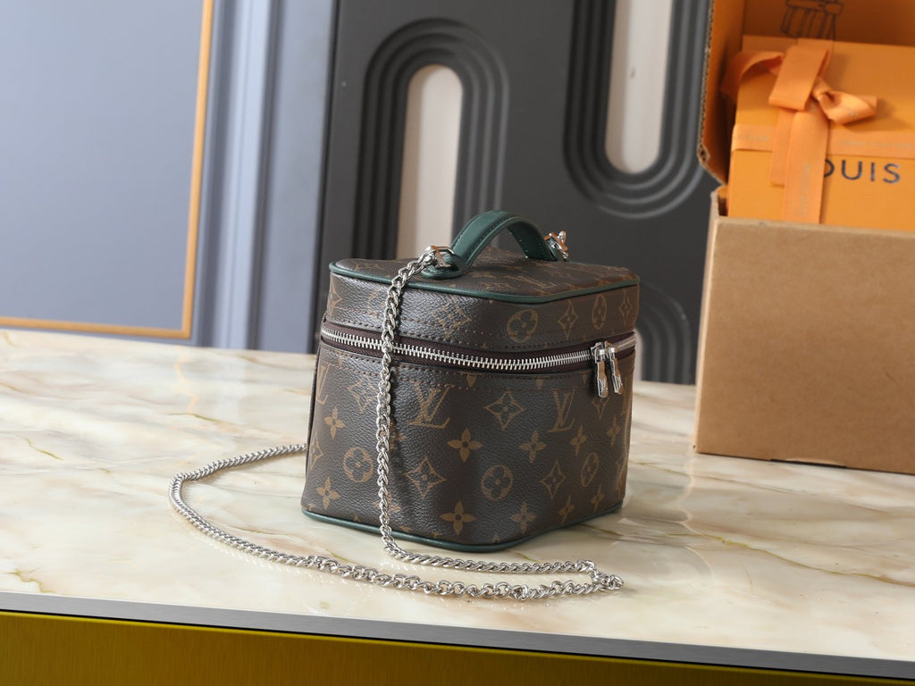 Louis Vuitton Nice Monogram Vanity Bag — side