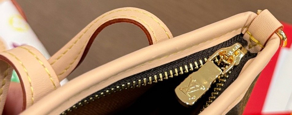 Louis Vuitton Nano Neverfull Monogram Mini Tote — detail