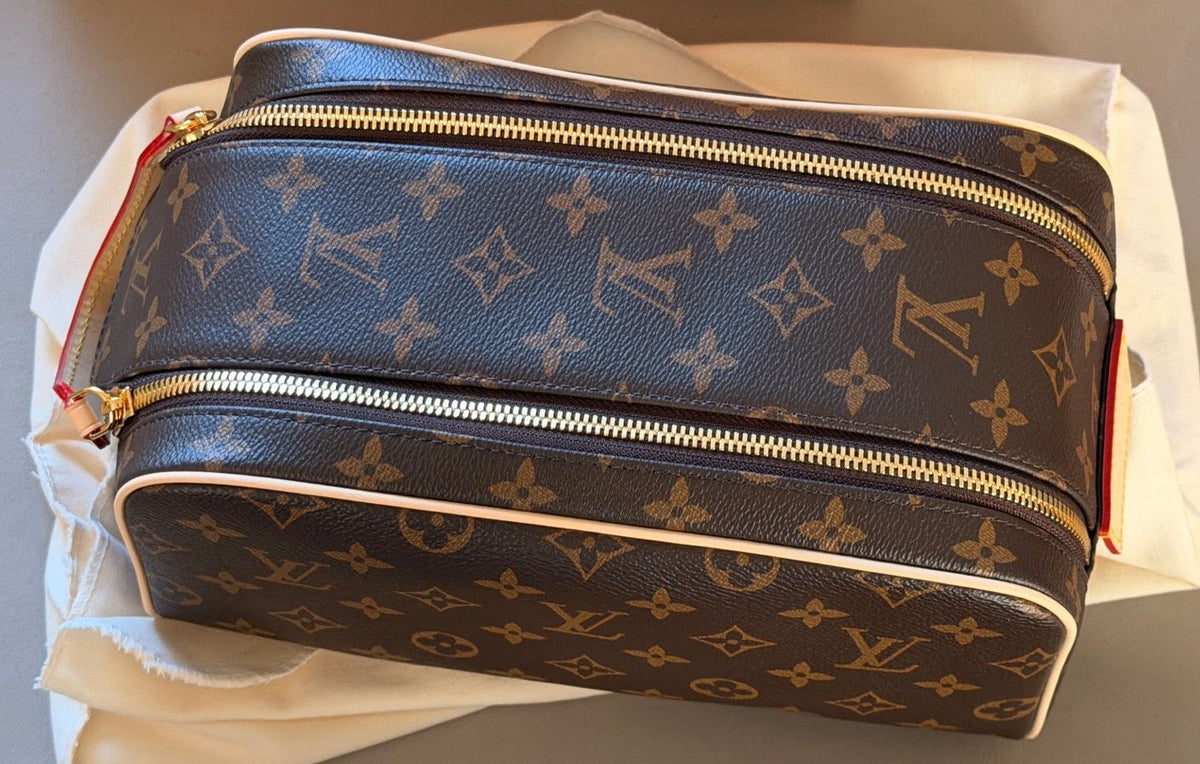 Louis Vuitton Monogram Double-Zip Toiletry Bag — front