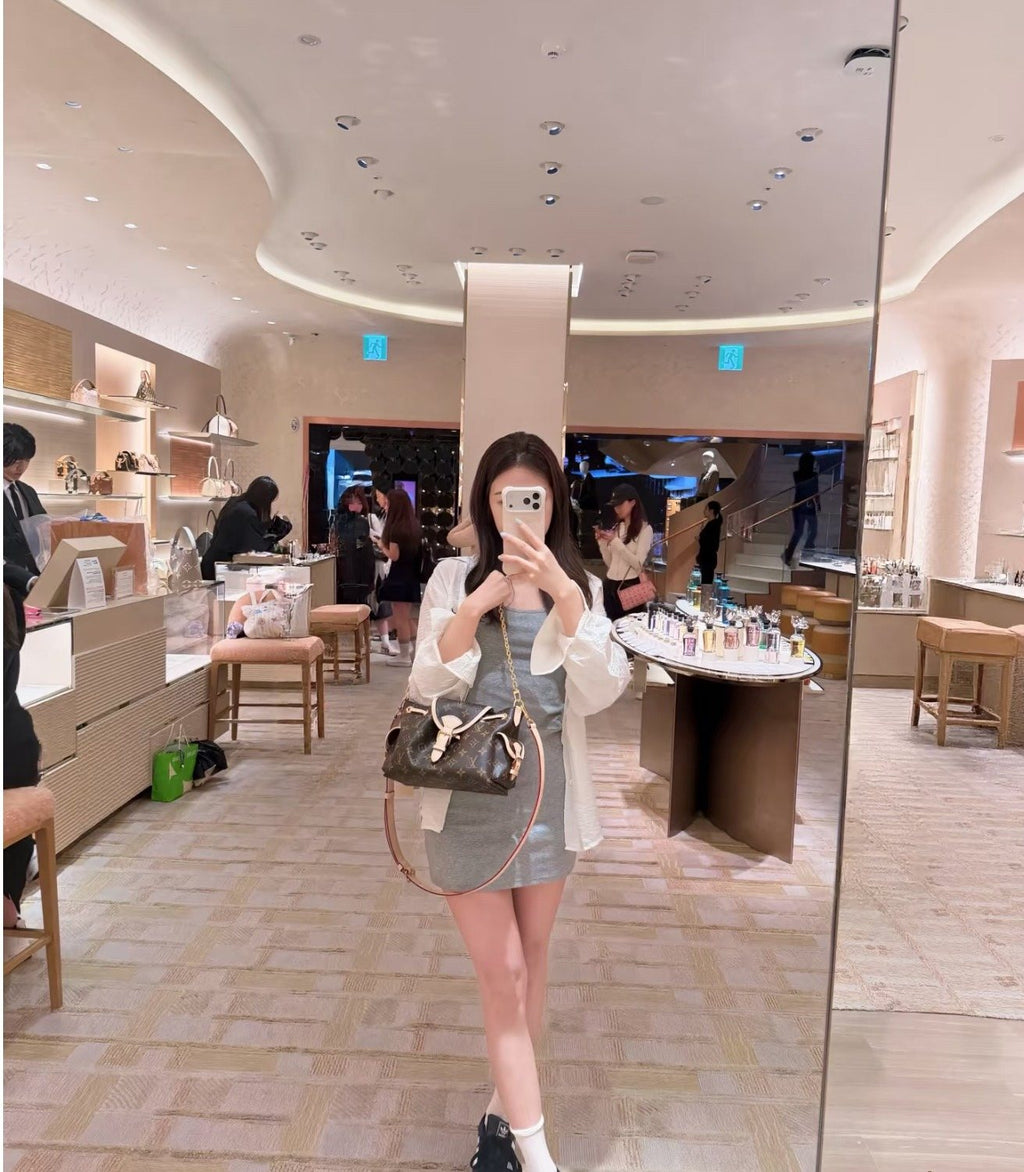 Louis Vuitton Odyssée Monogram Shoulder Bag — model