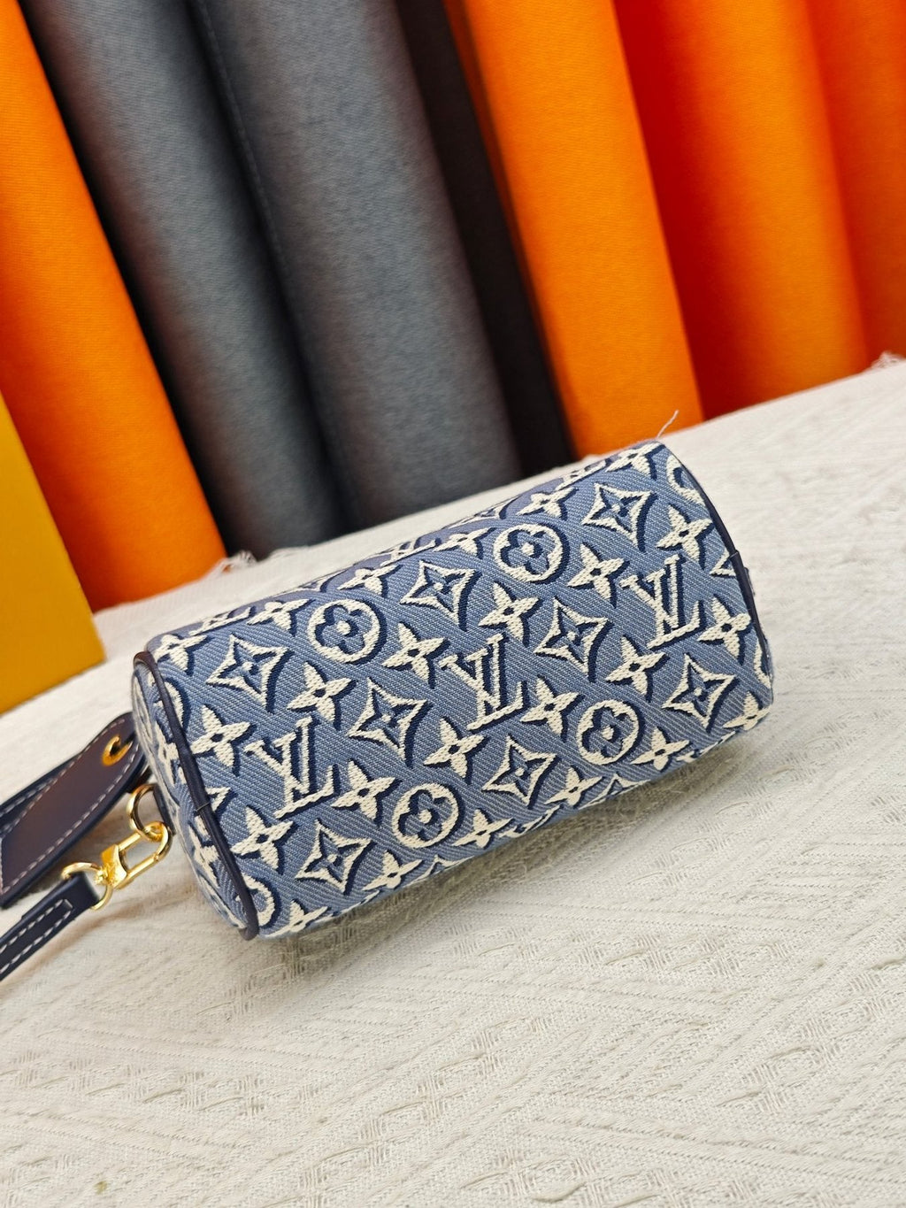 Louis Vuitton Nano Speedy Monogram Jacquard Bag — detail