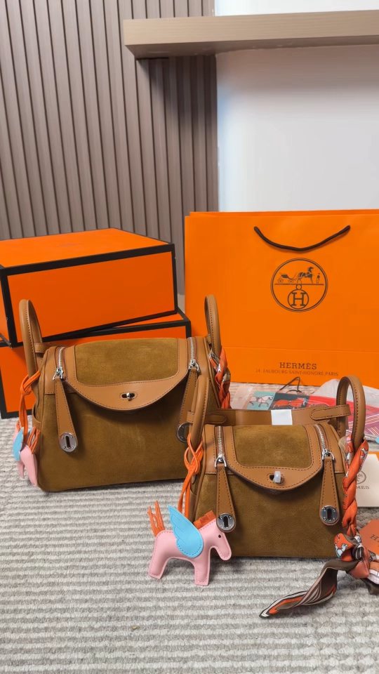 Hermès Lindy Textured Handbag — comparison