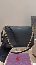 Tory Burch Chain-Accent Shoulder Bag — hero