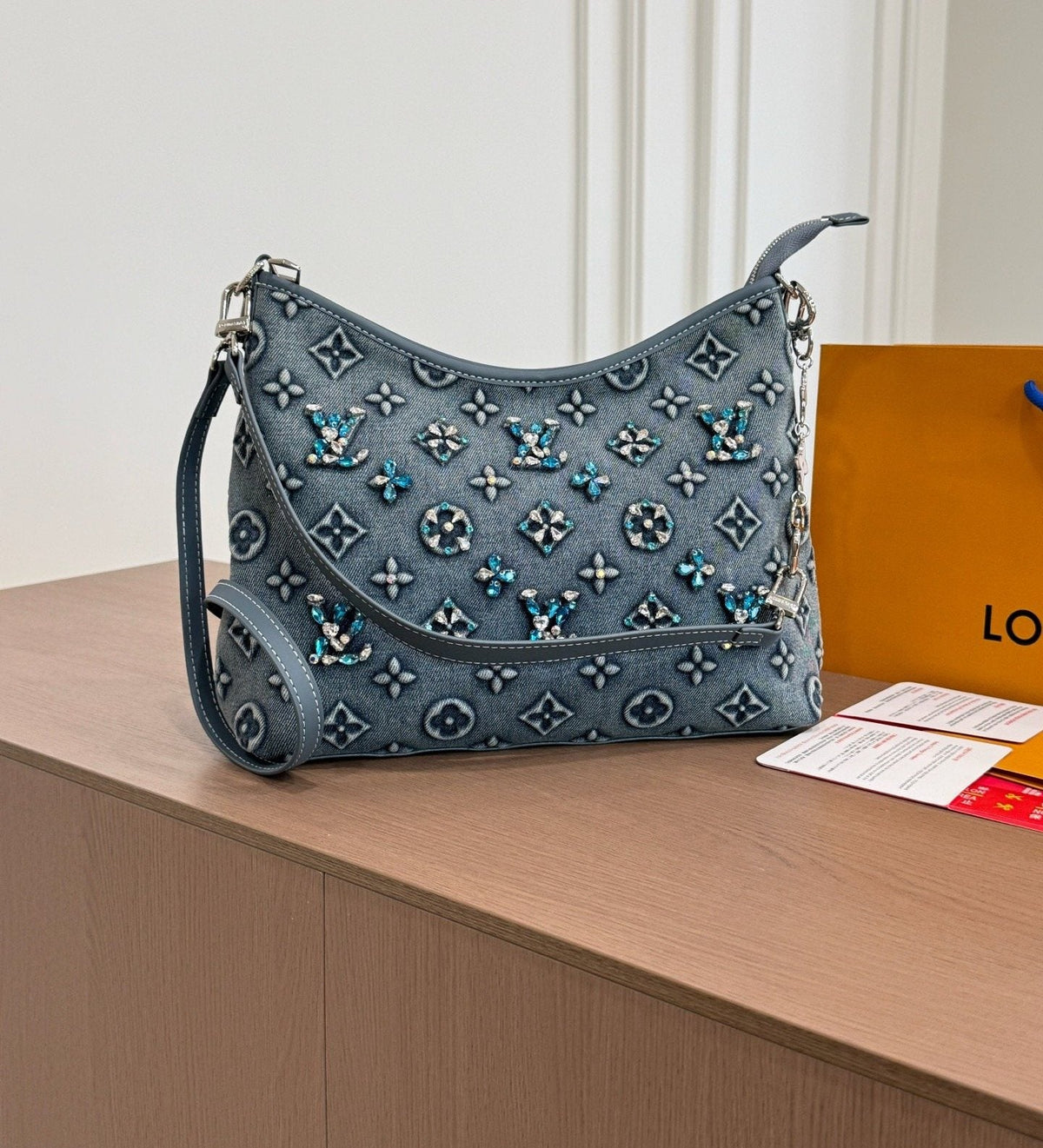 Louis Vuitton Embellished Curved-Top Shoulder Bag — hero