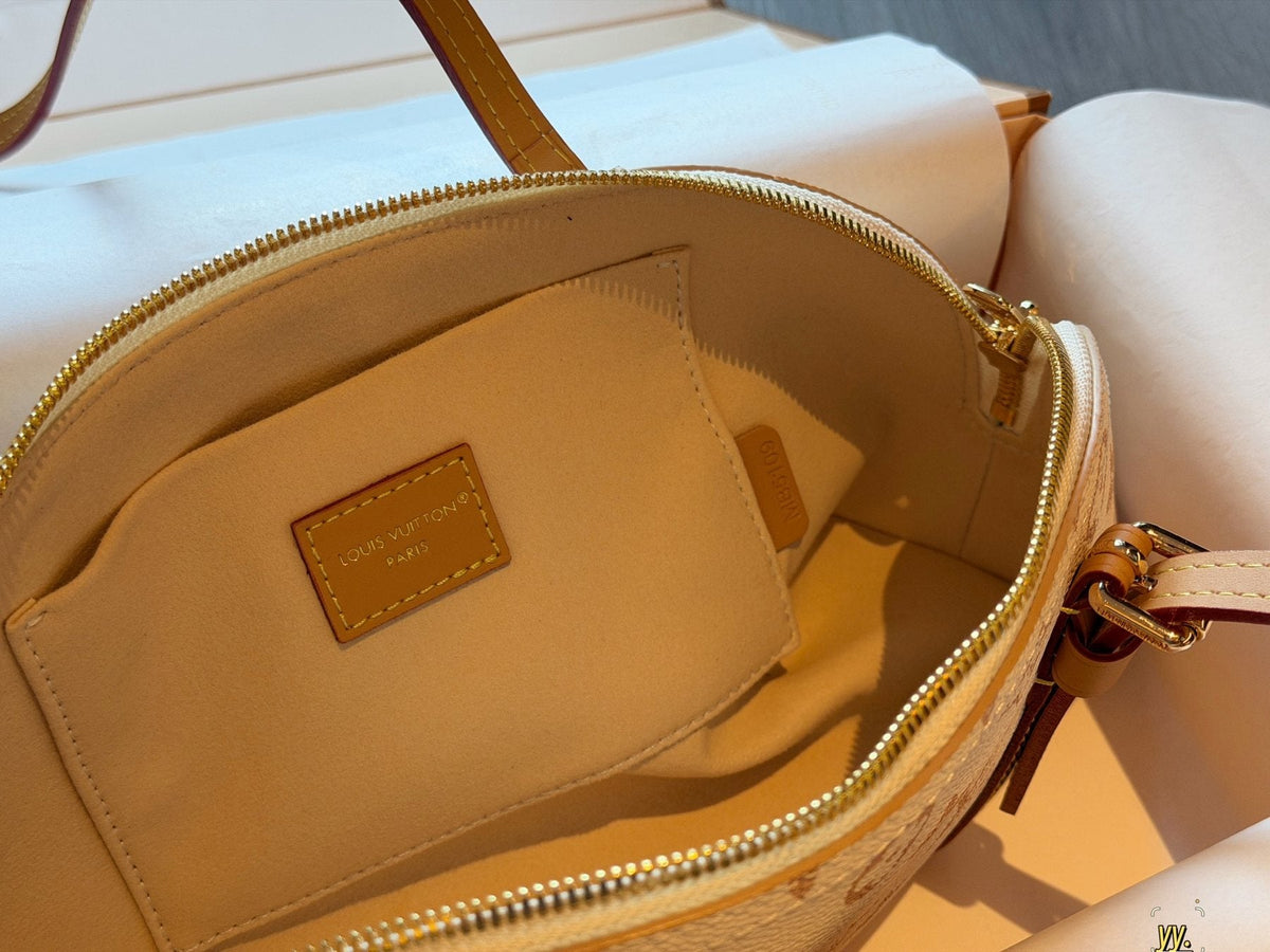 Louis Vuitton Squire East West Monogram Shoulder Bag — detail
