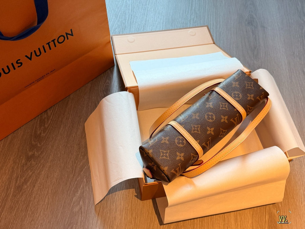 Louis Vuitton Squire East West Monogram Shoulder Bag — back