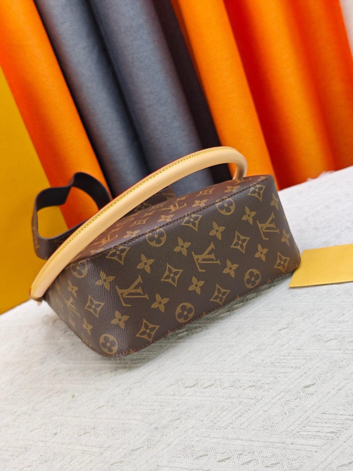 Louis Vuitton Looping Monogram Shoulder Bag — back