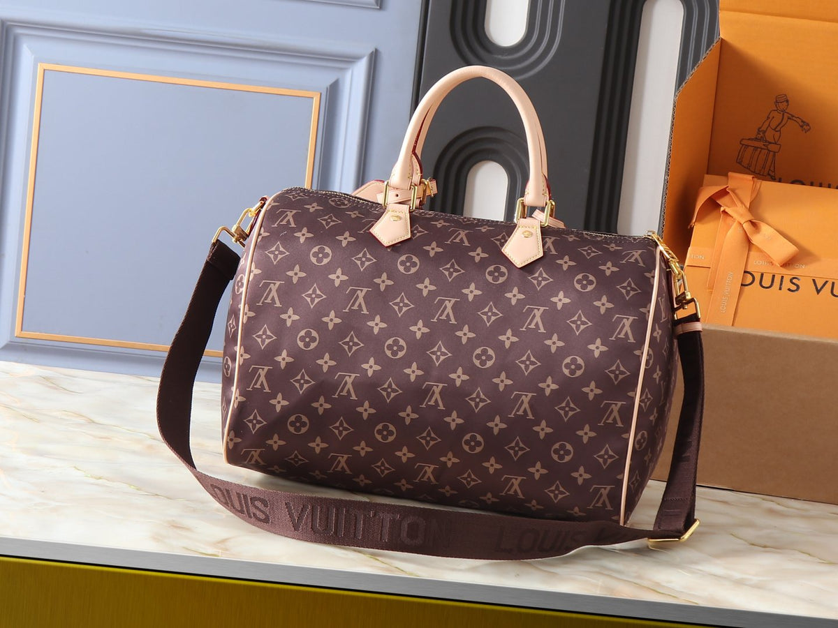 Louis Vuitton Speedy Bandoulière Zip-Top Satchel — hero