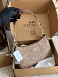 Coach Teri Monogram Shoulder Bag — hero