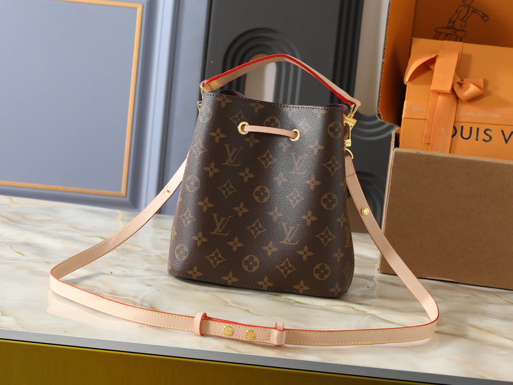 Louis Vuitton NéoNoé BB Monogram Bucket Bag — back