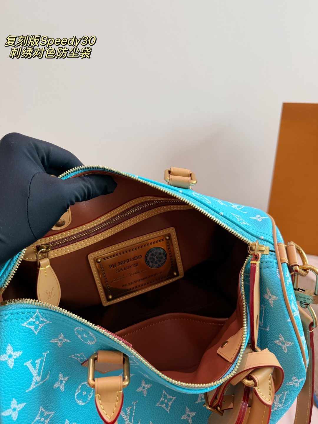 Louis Vuitton Speedy Monogram Satchel — front