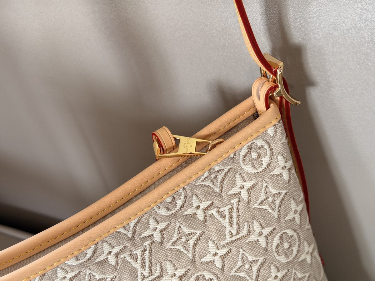 Louis Vuitton Carryall Monogram Jacquard Shoulder Bag — detail