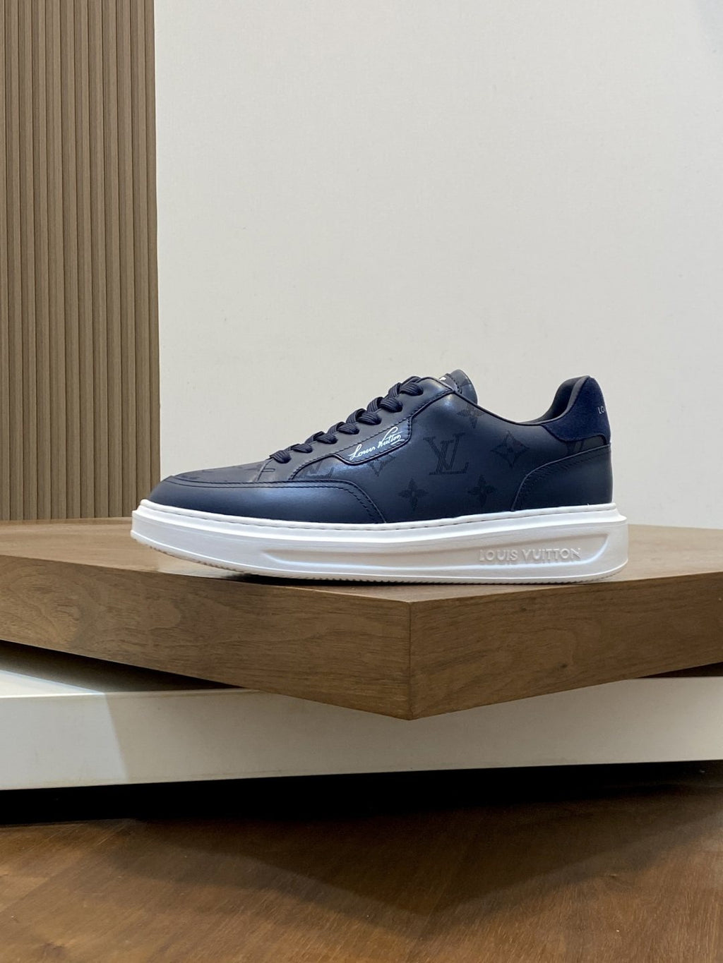 Louis Vuitton Patterned Low-Top Sneakers — side